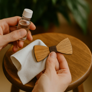 Comment entretenir votre nœud papillon en bois pour le garder comme neuf ?