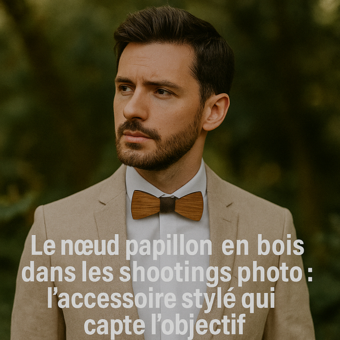 Wooden Bow Ties in Photo Shoots: The Stylish Accessory That Catches the Lens