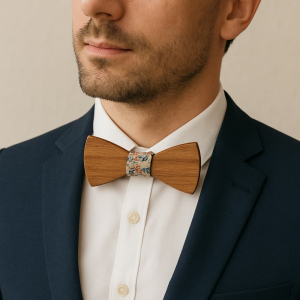 The advantages of the wooden bow tie for a chic professional dress code